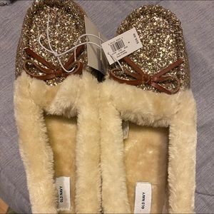 Rose Gold Moccassins